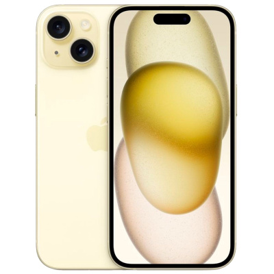Смартфон Apple iPhone 15 128GB Yellow (без RuStore)