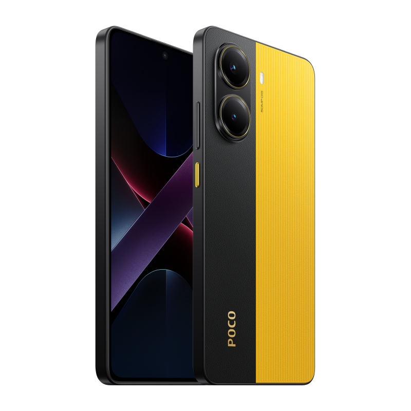 Смартфон POCO X7 Pro 5G 12/512GB (Черно-желтый)