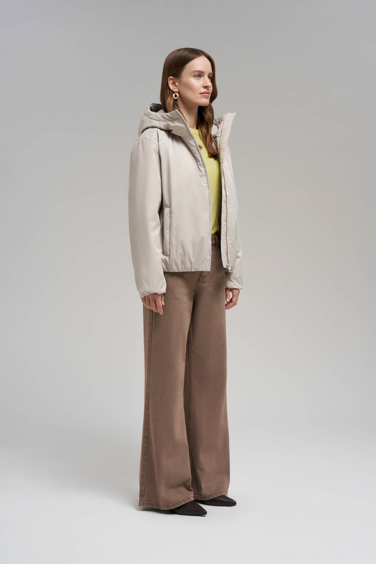 Утепленная куртка с искусственным наполнителем