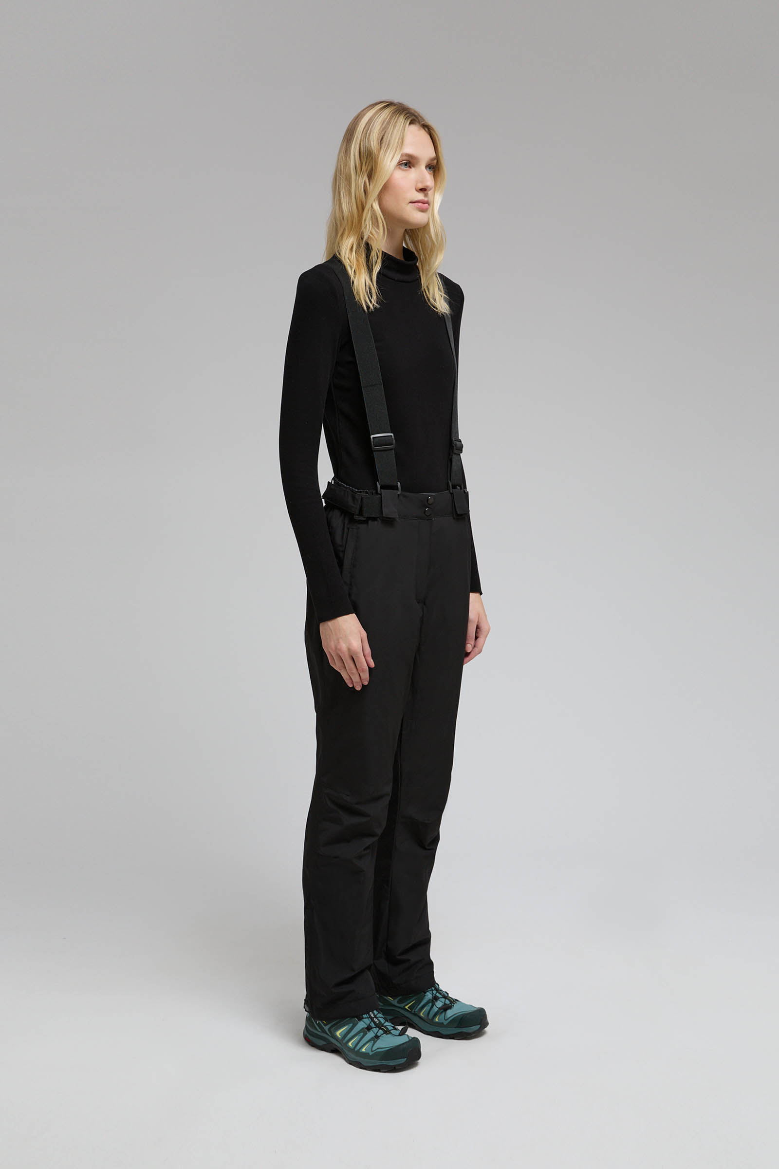 Горнолыжные брюки с подтяжками