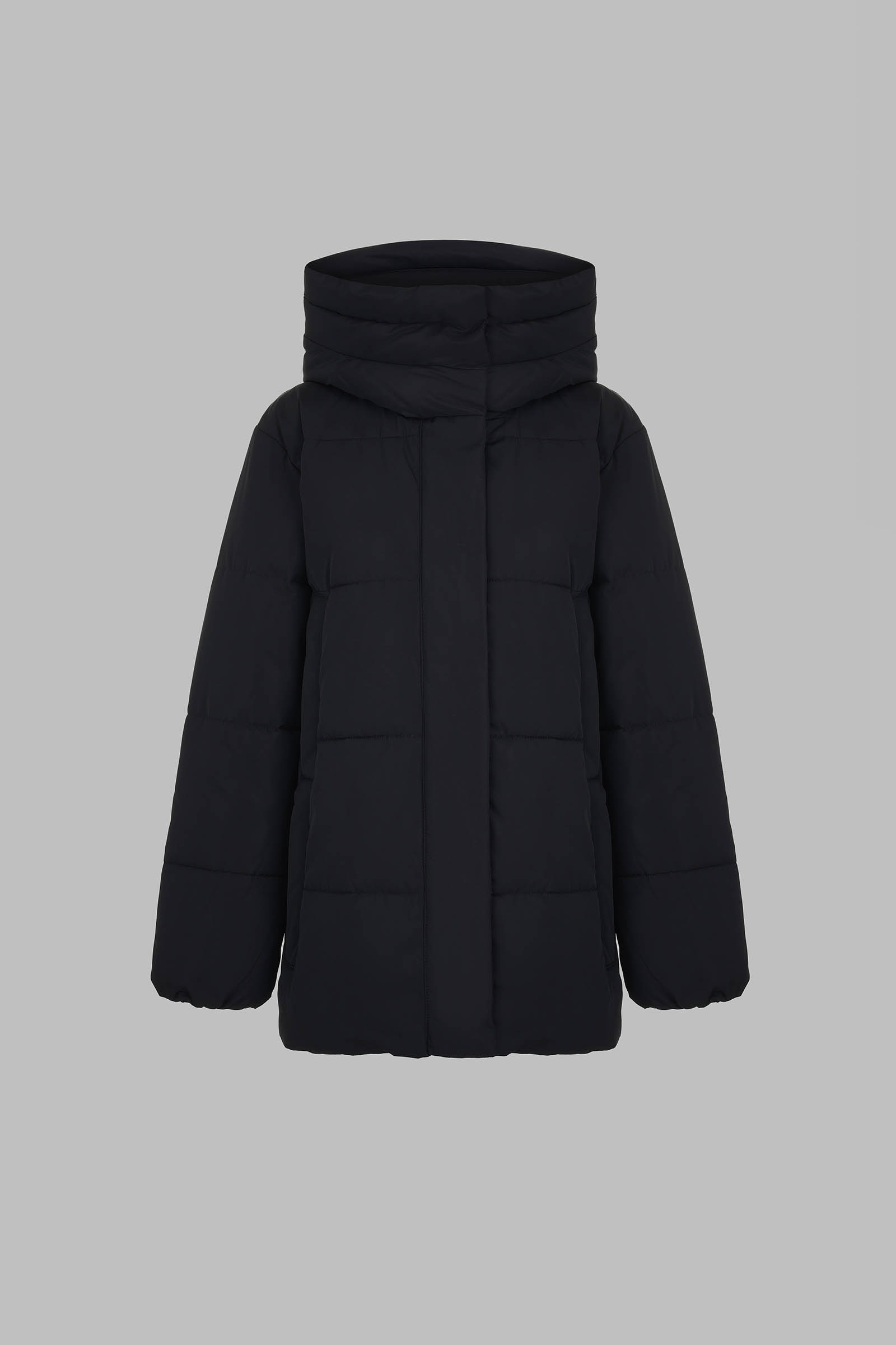Утепленная куртка с капюшоном