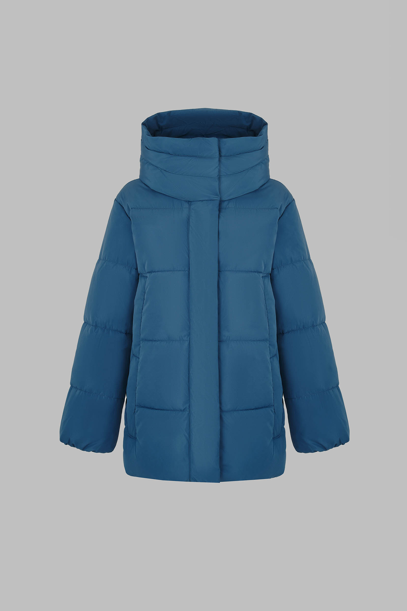Утепленная куртка с капюшоном