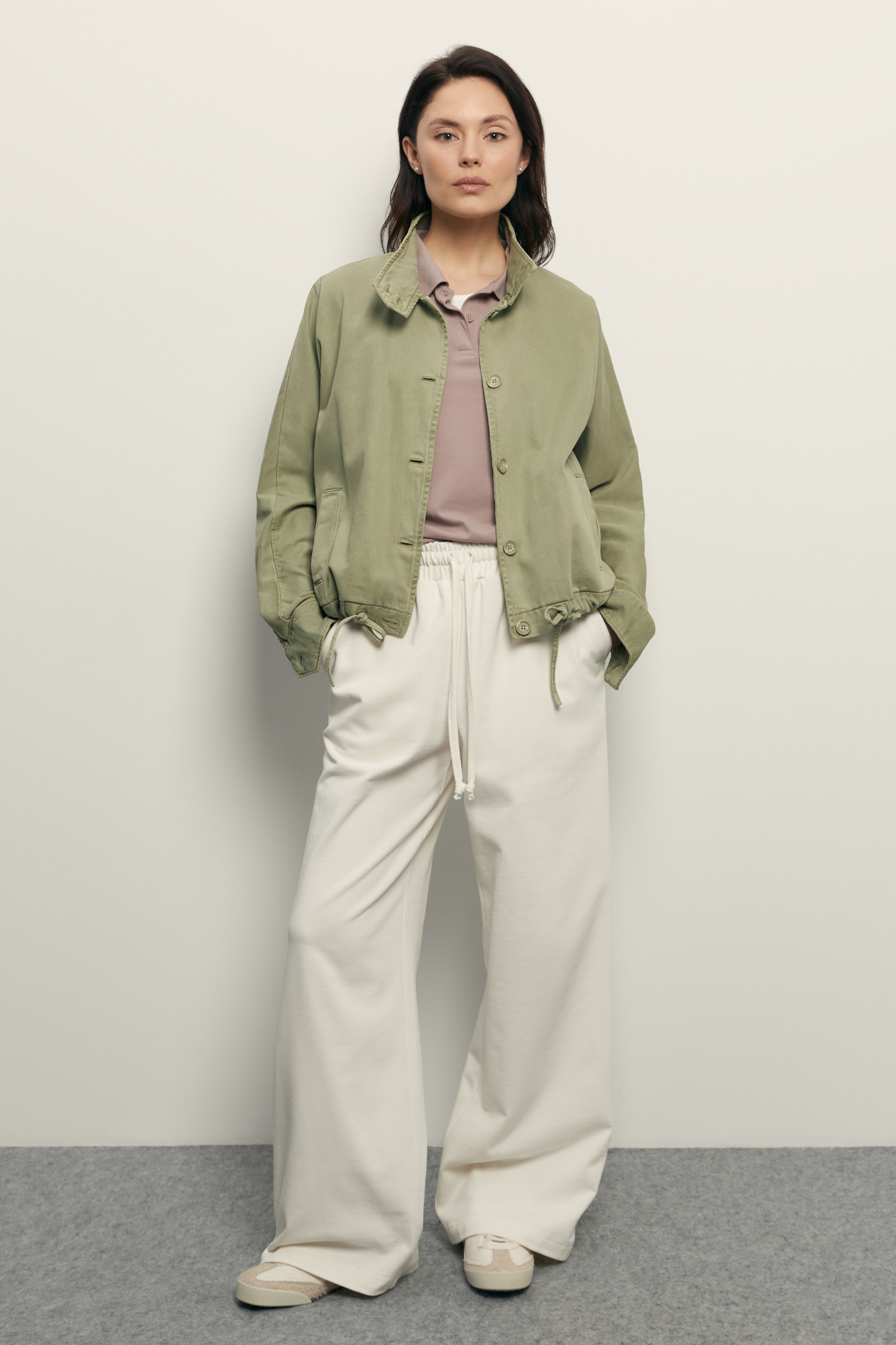 Джинсовый жакет из тенселя