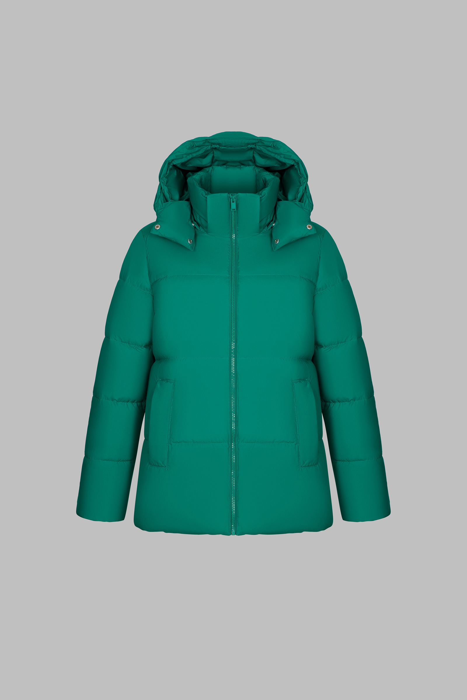 Пуховик с натуральным пухом