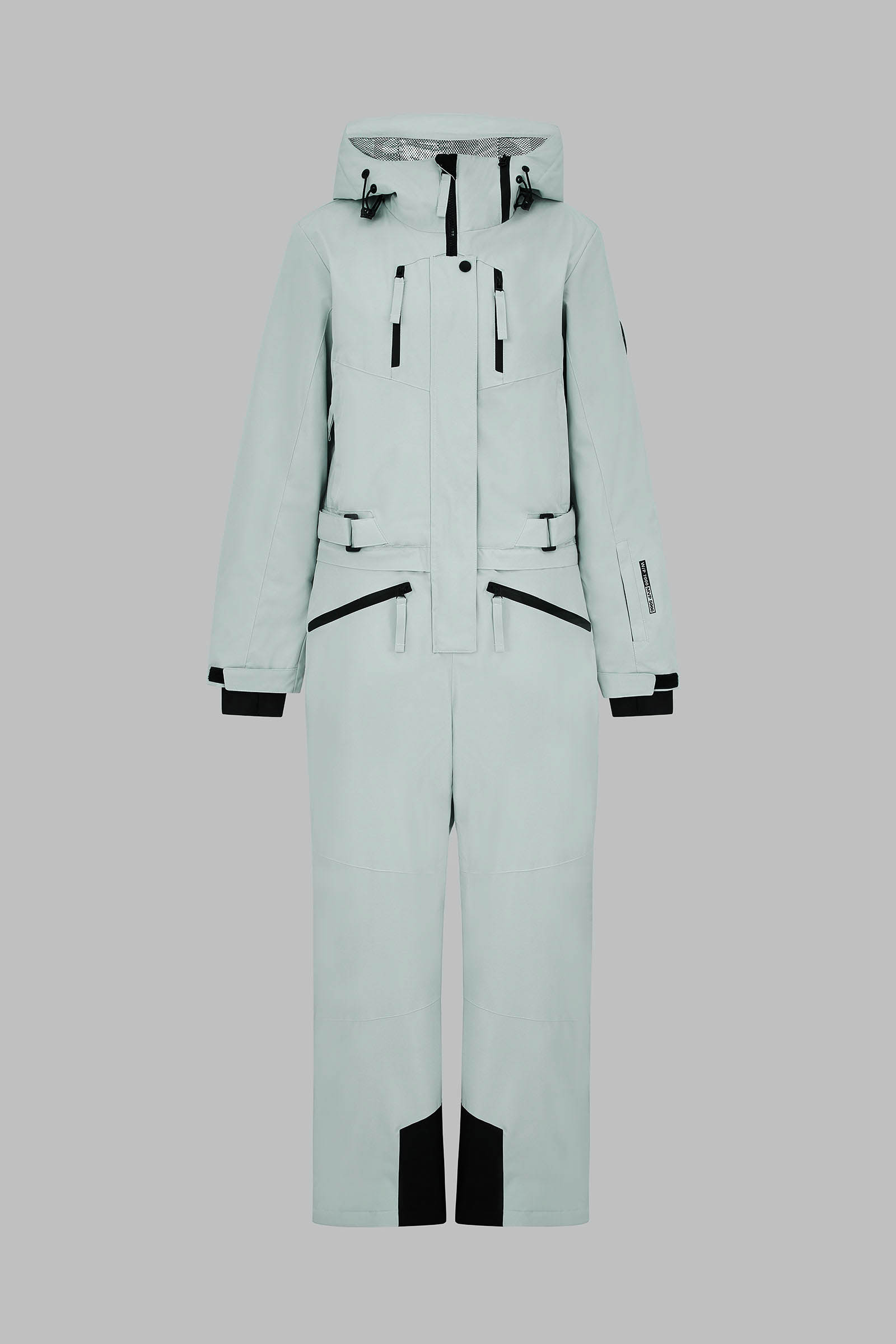 Горнолыжный комбинезон с капюшоном