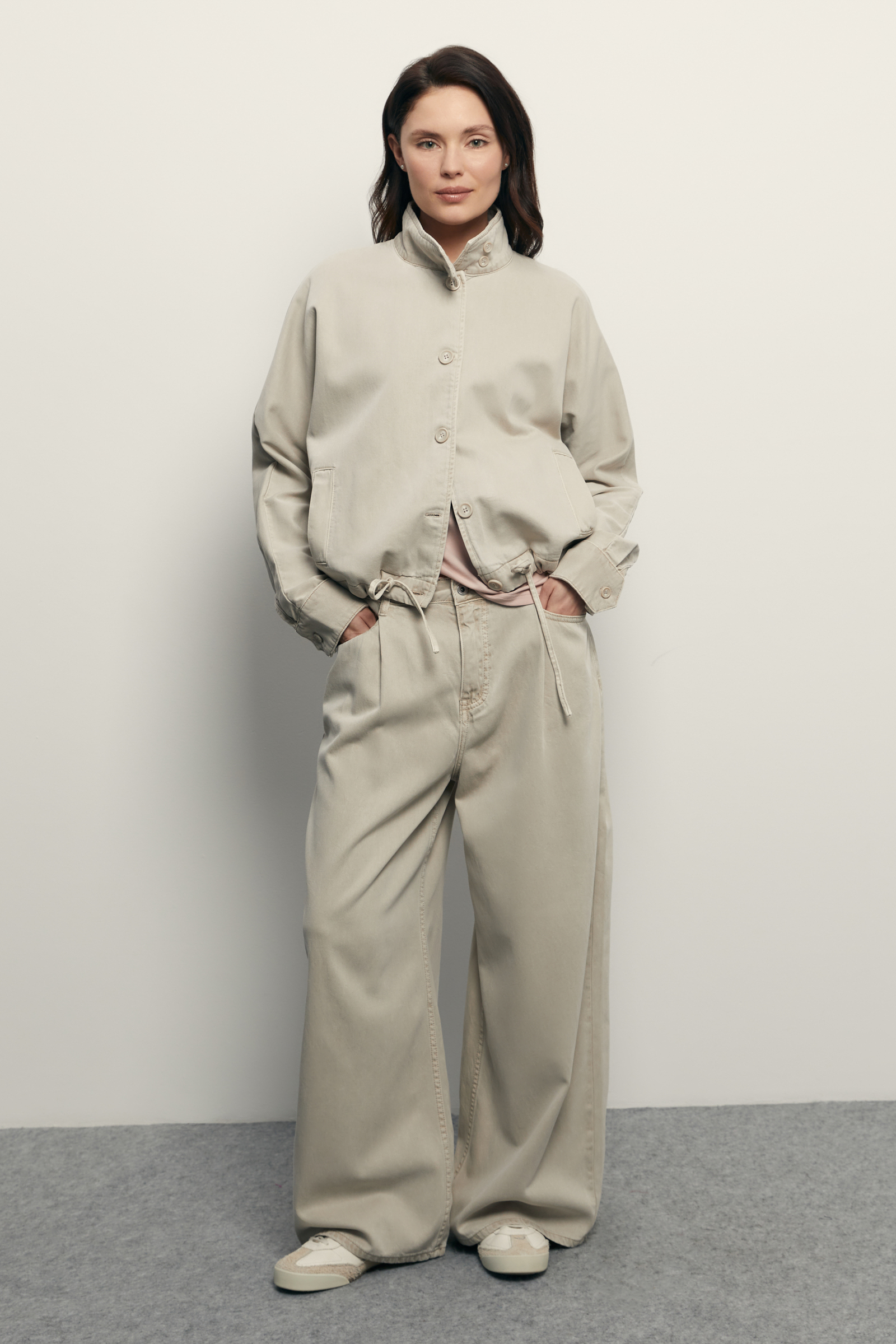 Джинсовый жакет из тенселя