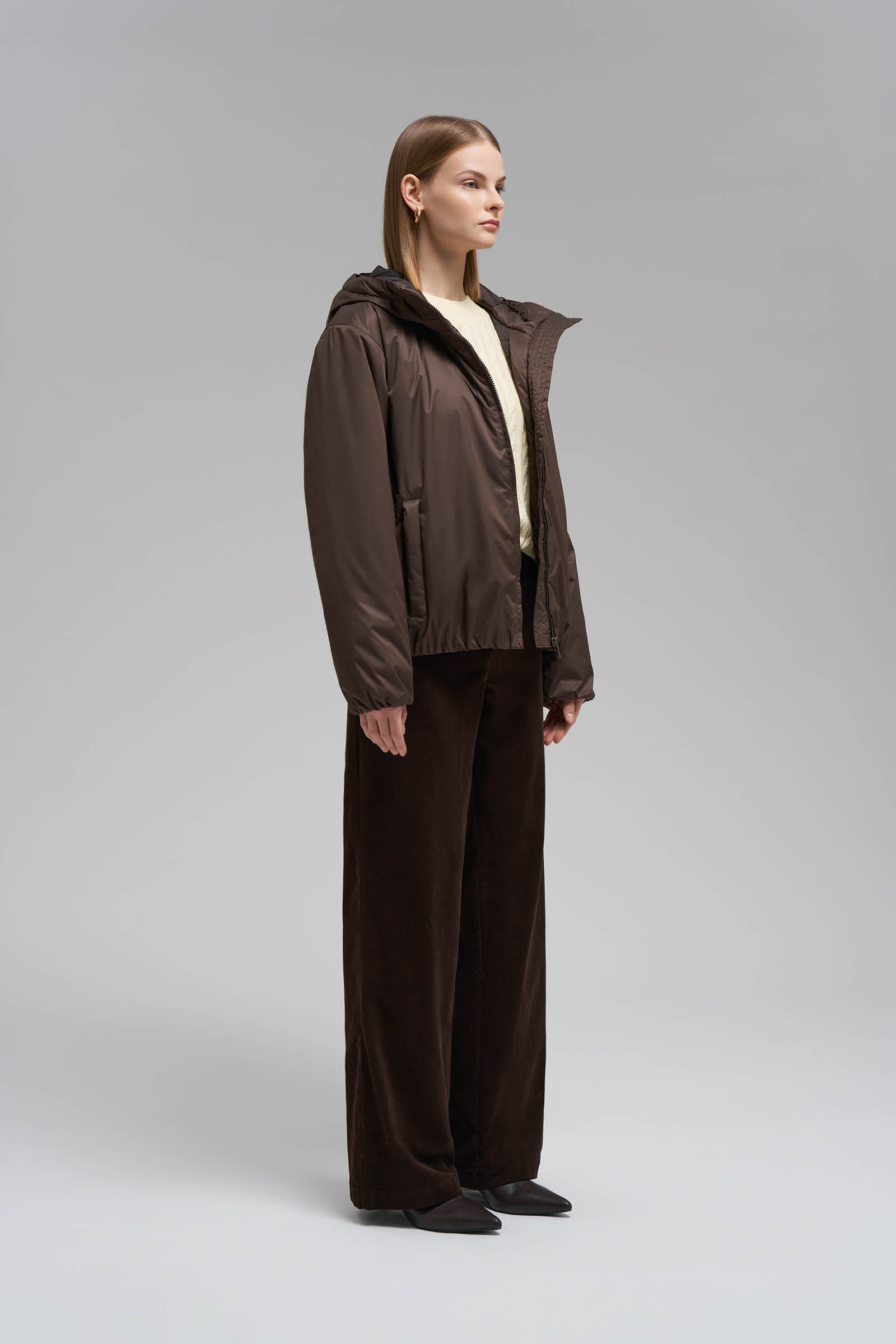 Утепленная куртка с искусственным наполнителем